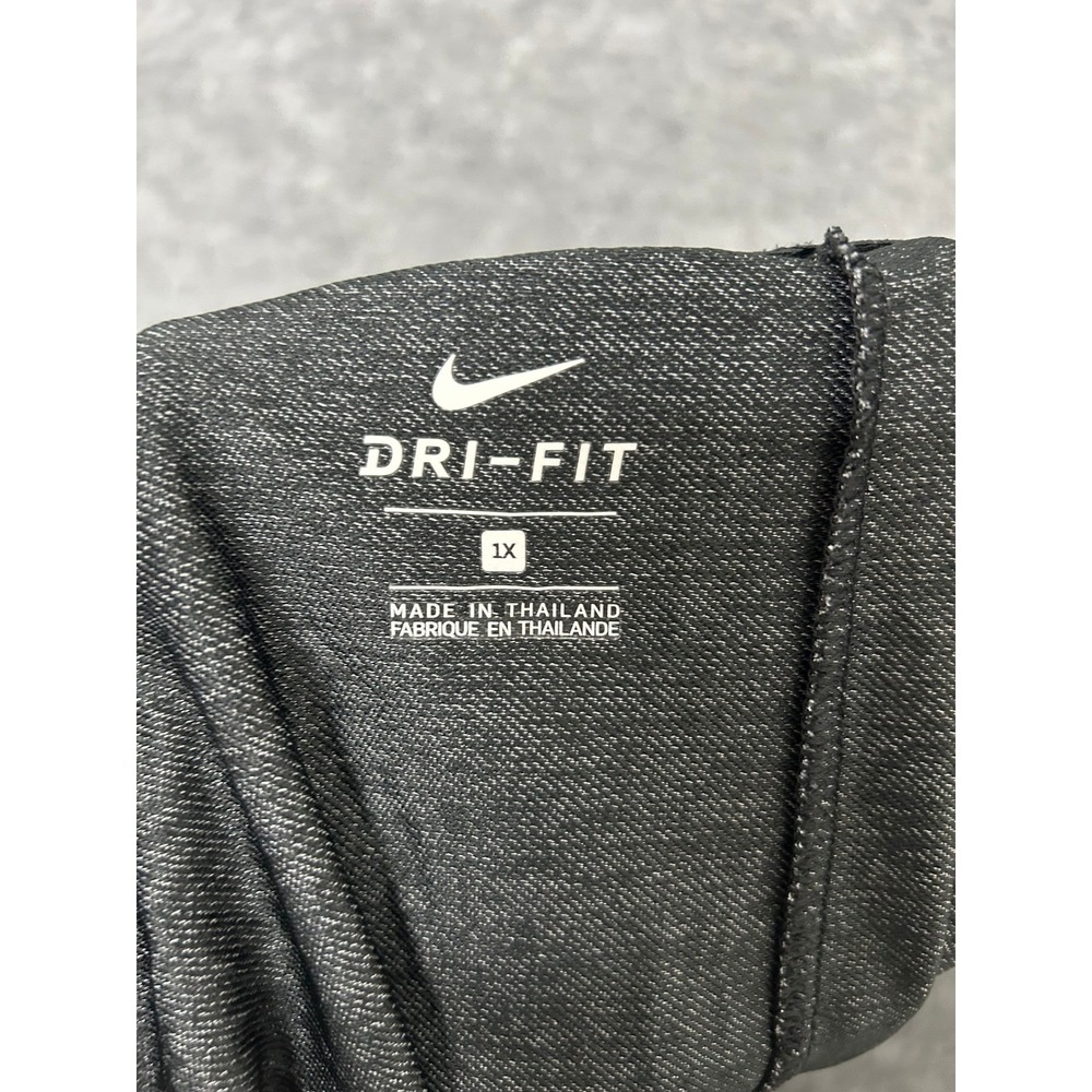 Nike Athletic Shorts Womens Size 1X Gray Dri-Fit Performance Heathered Running